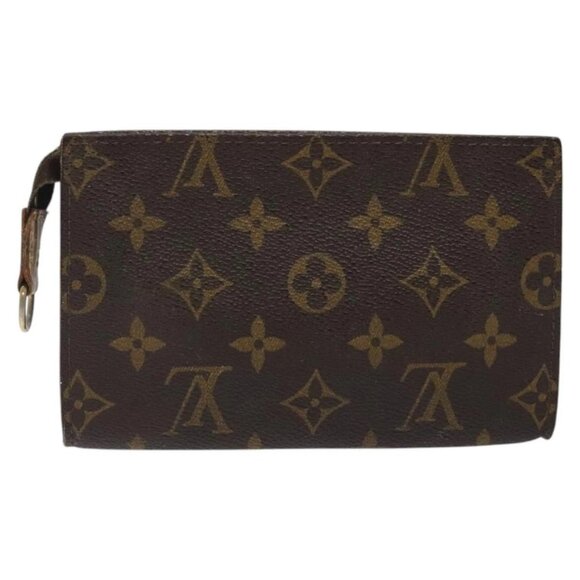 LOUIS VUITTON Monogram Bucket PM Accessory Pouch LV Auth am8091 - Picture 2 of 16